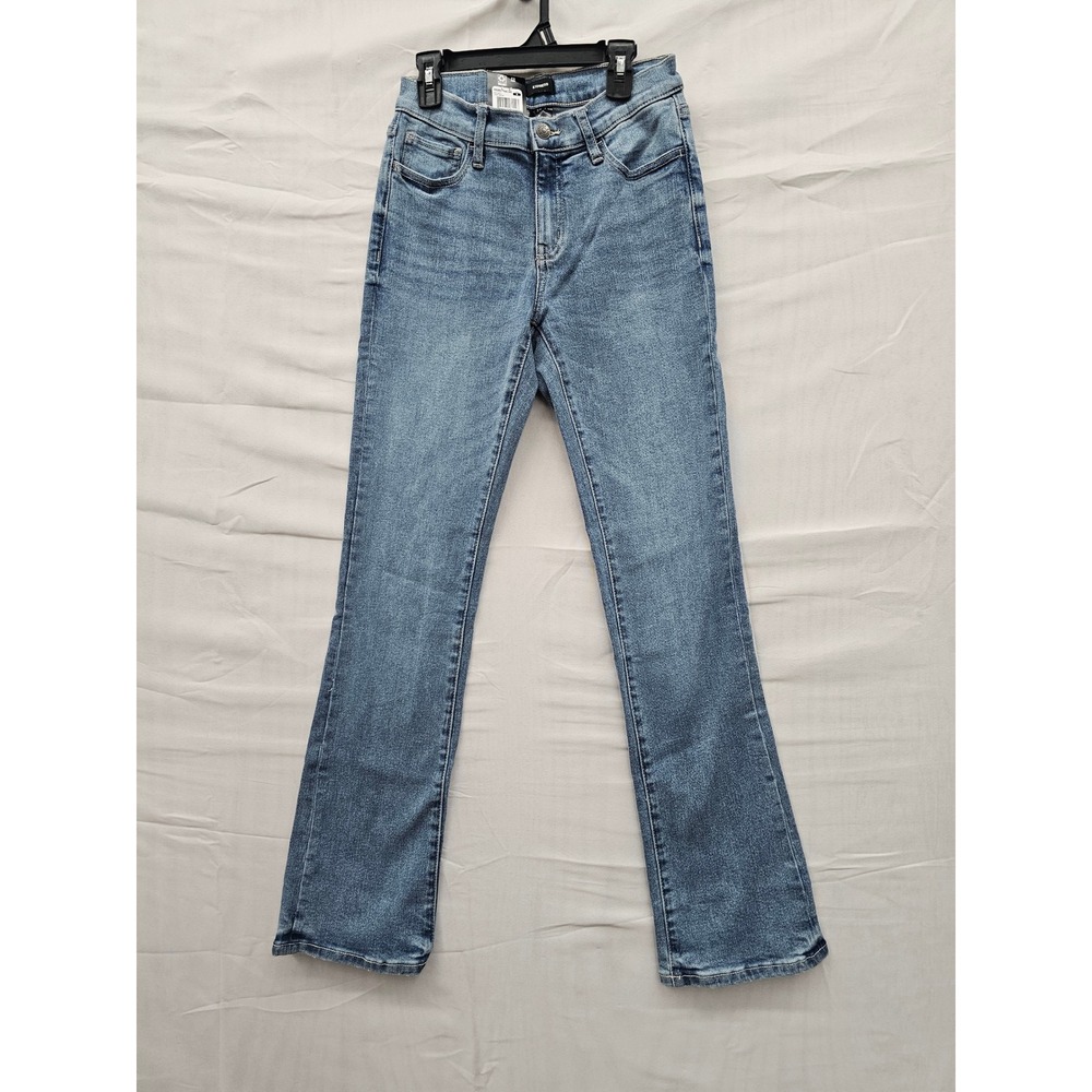 Express Womens Bootcut Jeans Light Wash Stretch Denim Size 4‎ EX010051